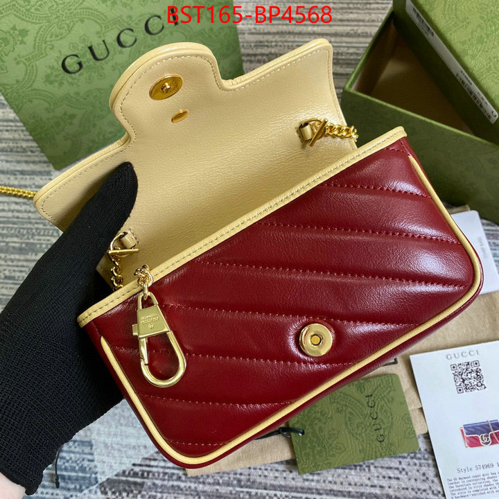 Gucci Bags(TOP)-Marmont,replica how can you ,ID: BP4568,$: 165USD