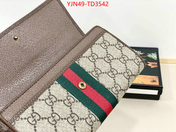 Gucci Bags(4A)-Wallet-,where should i buy to receive ,ID: TD3542,$: 49USD