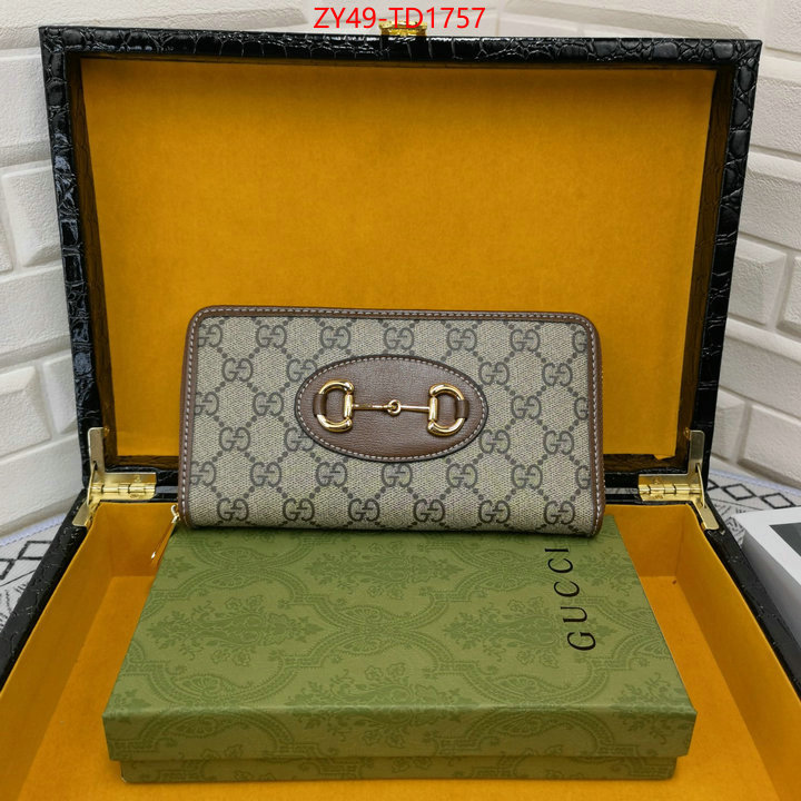 Gucci Bags(4A)-Wallet-,ID: TD1757,$: 49USD