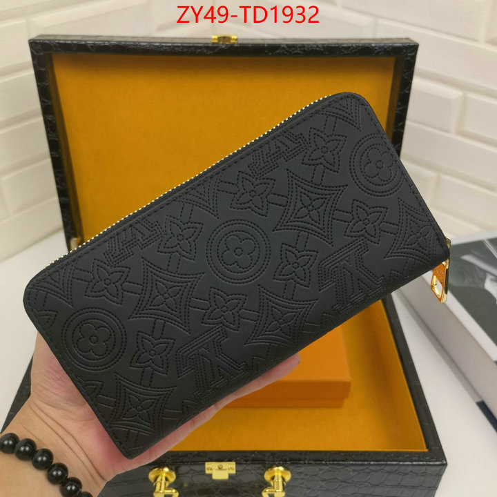 LV Bags(4A)-Wallet,ID: TD1932,$: 49USD