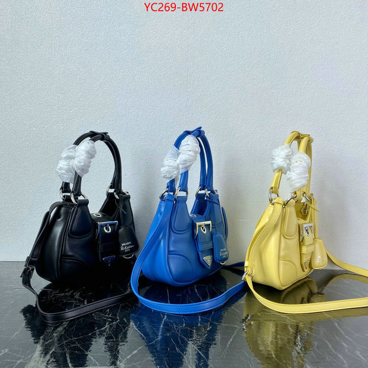 Prada Bags(TOP)-Diagonal-,ID: BW5702,$: 269USD