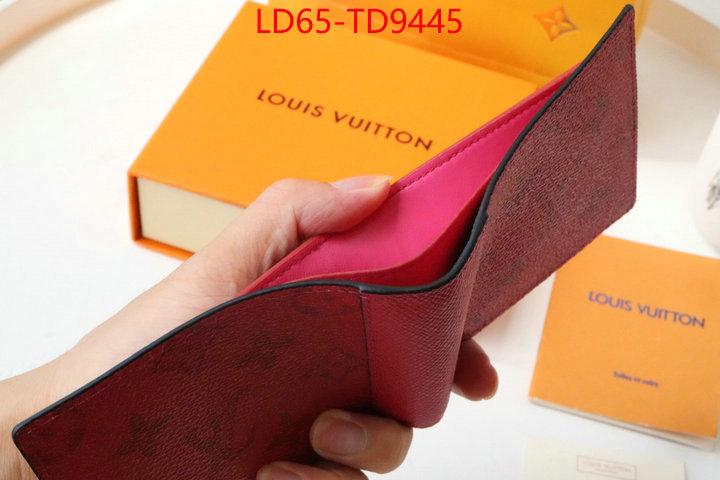 LV Bags(TOP)-Wallet,ID: TD9445,$: 65USD