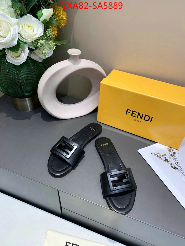 Women Shoes-Fendi,replica shop , ID: SA5889,$: 82USD