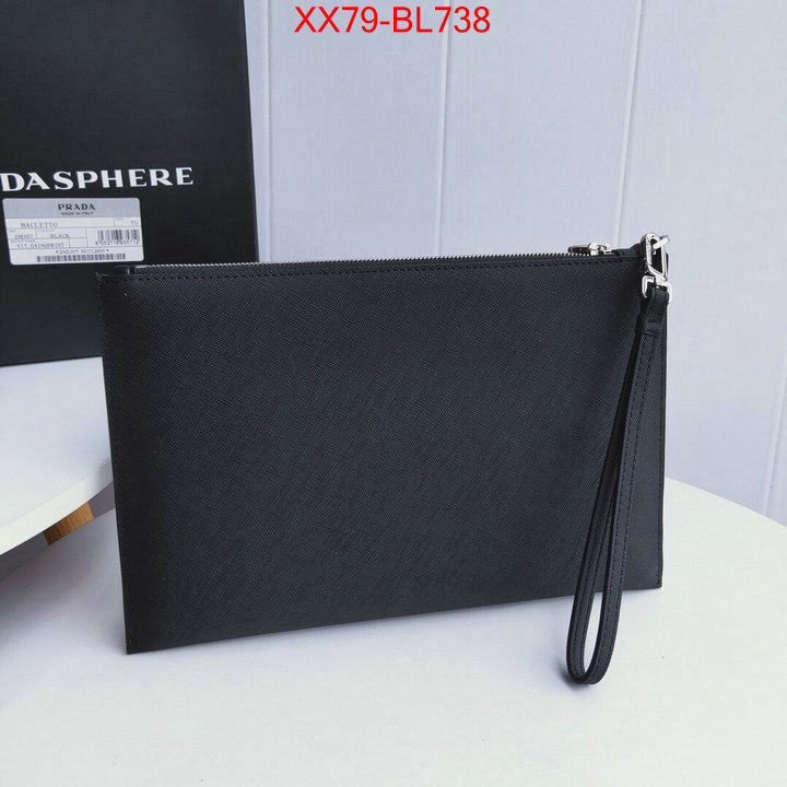 Prada Bags(TOP)-Clutch-,ID: BL738,$:79USD