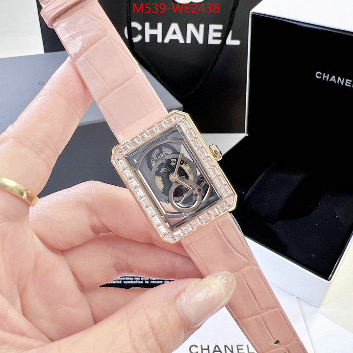 Watch (TOP)-Chanel,fashion , ID: WE2438,$: 539USD