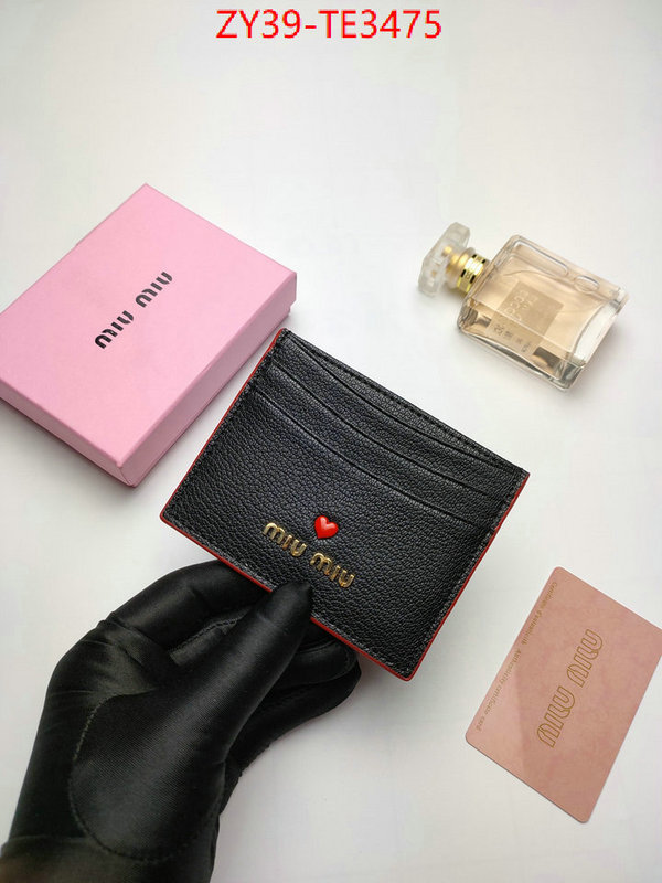 Miu Miu Bags(4A)-Wallet,best replica ,ID: TE3475,$: 39USD