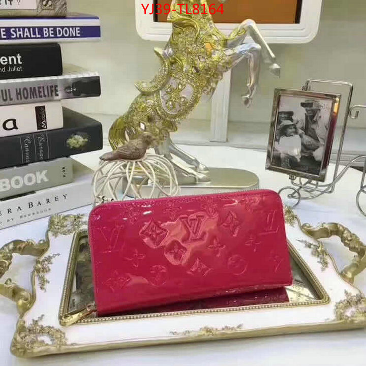 LV Bags(4A)-Wallet,ID: TL8164,$: 39USD