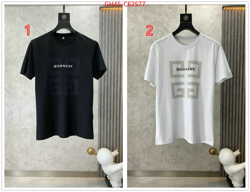 Clothing-Givenchy,the quality replica , ID: CE2577,$: 45USD