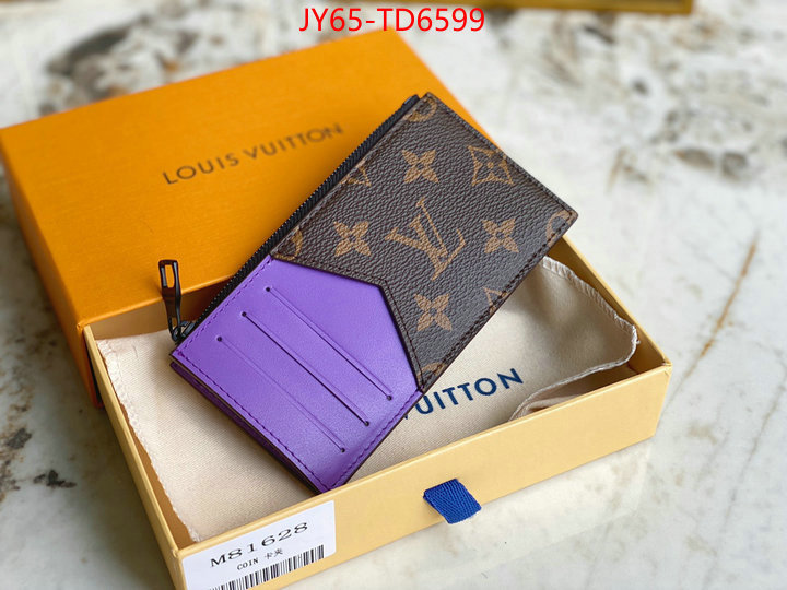 LV Bags(TOP)-Wallet,ID: TD6599,$: 65USD