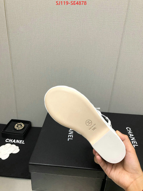 Women Shoes-Chanel,quality replica , ID: SE4878,$: 119USD