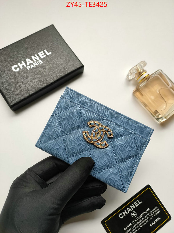 Chanel Bags(4A)-Wallet-,ID: TE3425,$: 45USD