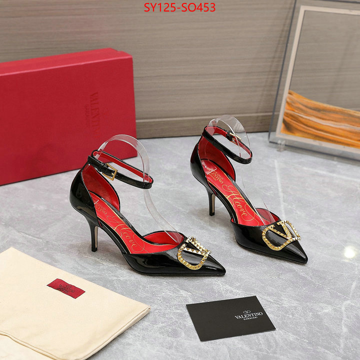 Women Shoes-Valentino,aaaaa+ class replica , ID: SO453,$: 125USD