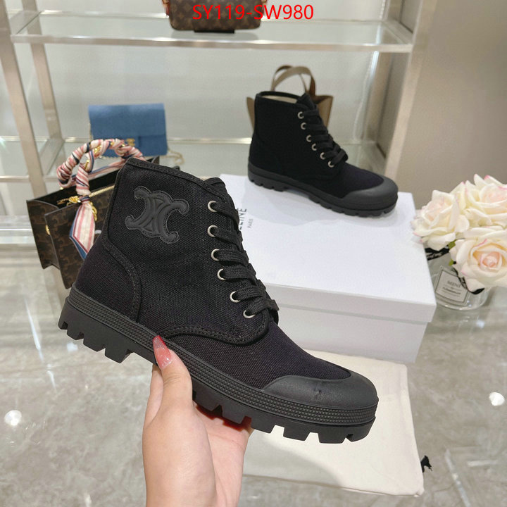 Women Shoes-CELINE,mirror copy luxury , ID: SW980,$: 119USD