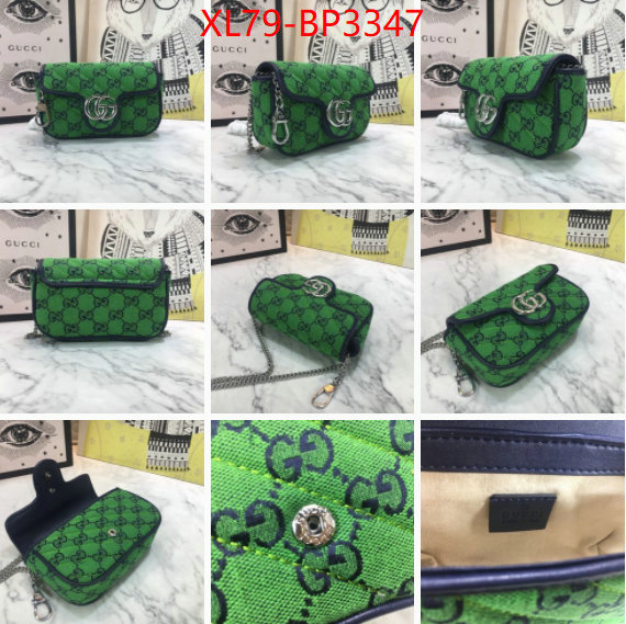 Gucci Bags(4A)-Marmont,2023 replica wholesale cheap sales online ,ID: BP3347,$: 79USD