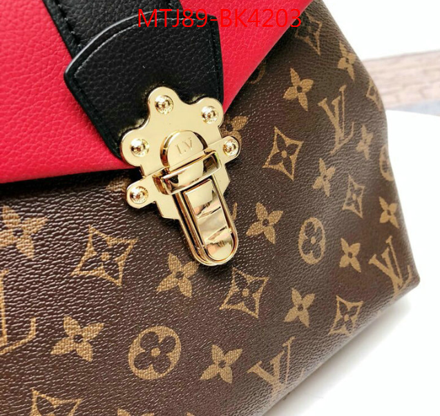 LV Bags(4A)-Backpack-,ID: BK4203,$: 89USD