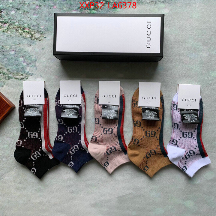 Sock-Gucci,top quality replica , ID: LA6378,$: 32USD