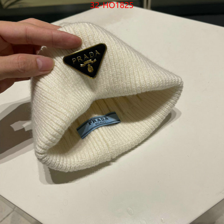 Cap (Hat)-Prada,wholesale designer shop , ID: HO1825,$: 32USD