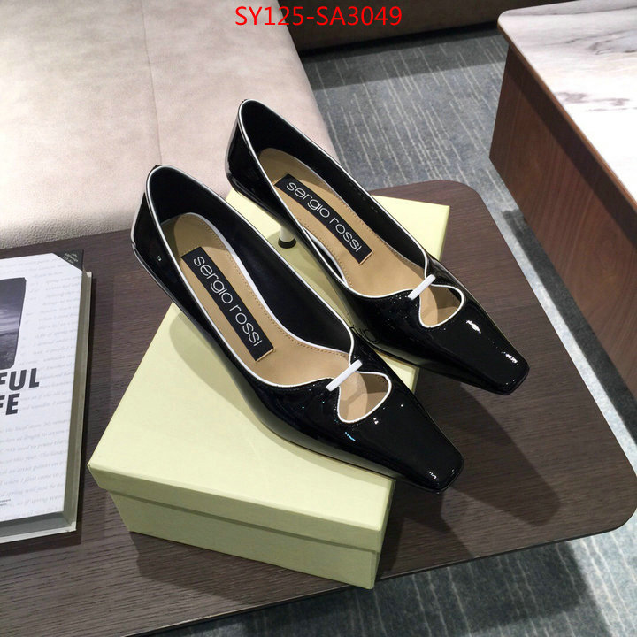 Women Shoes-Sergio Rossi,aaaaa class replica ,brand designer replica , ID:SA3049,$: 125USD