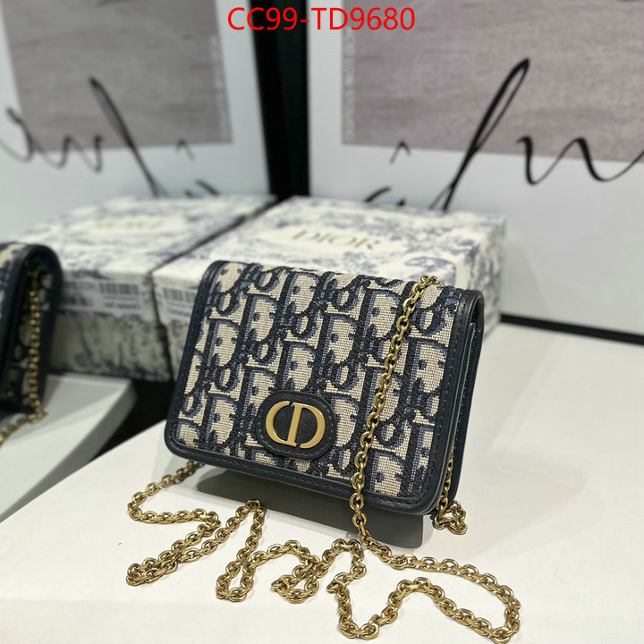 Dior Bags(TOP)-Wallet-,ID: TD9680,$: 99USD