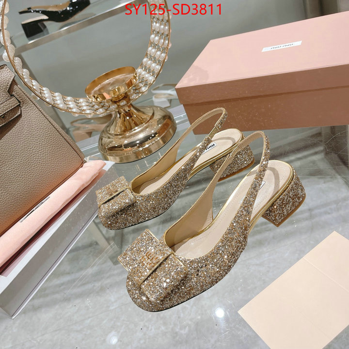 Women Shoes-Miu Miu,best wholesale replica , ID: SD3811,$: 125USD