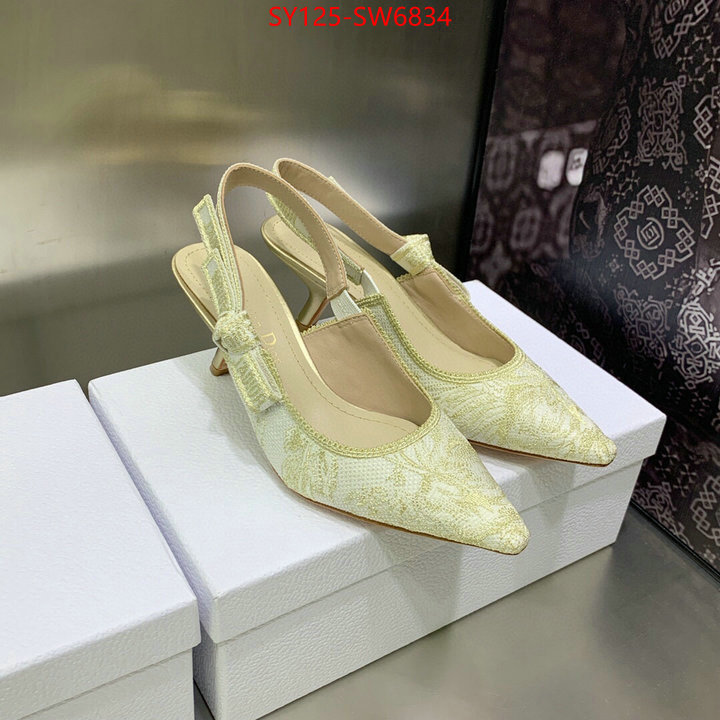 Women Shoes-Dior,replcia cheap from china , ID: SW6834,$: 125USD