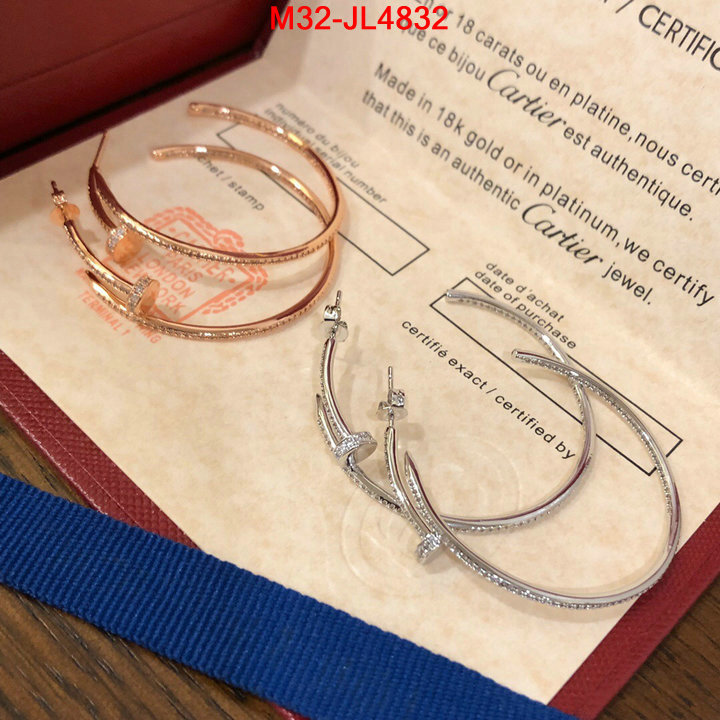 Jewelry-Cartier,wholesale replica ,ID: JL4832,$: 32USD