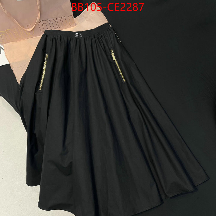 Clothing-MIU MIU,high quality perfect , ID: CE2287,$: 105USD