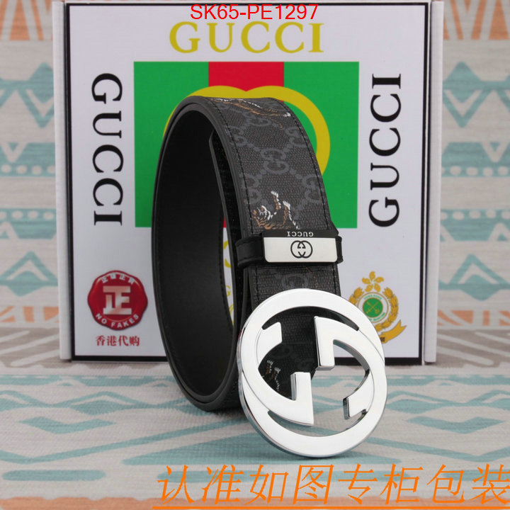 Belts-Gucci,the best affordable , ID: PE1297,$: 65USD