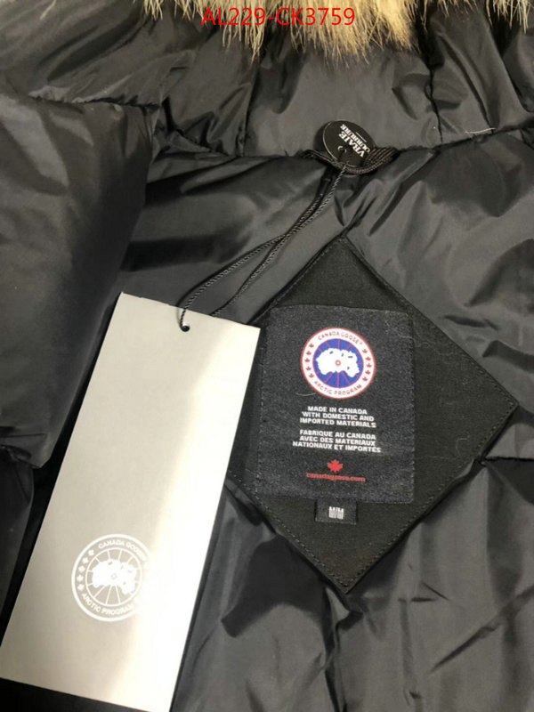 Down jacket Men-Canada Goose,replica every designer , ID: CK3759,$:229USD