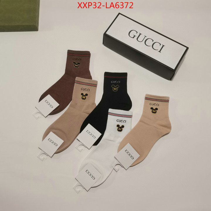 Sock-Gucci,replica every designer , ID: LA6372,$: 32USD