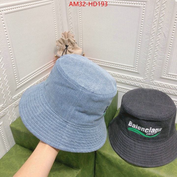 Cap (Hat)-Balenciaga,replica how can you , ID: HD193,$: 32USD