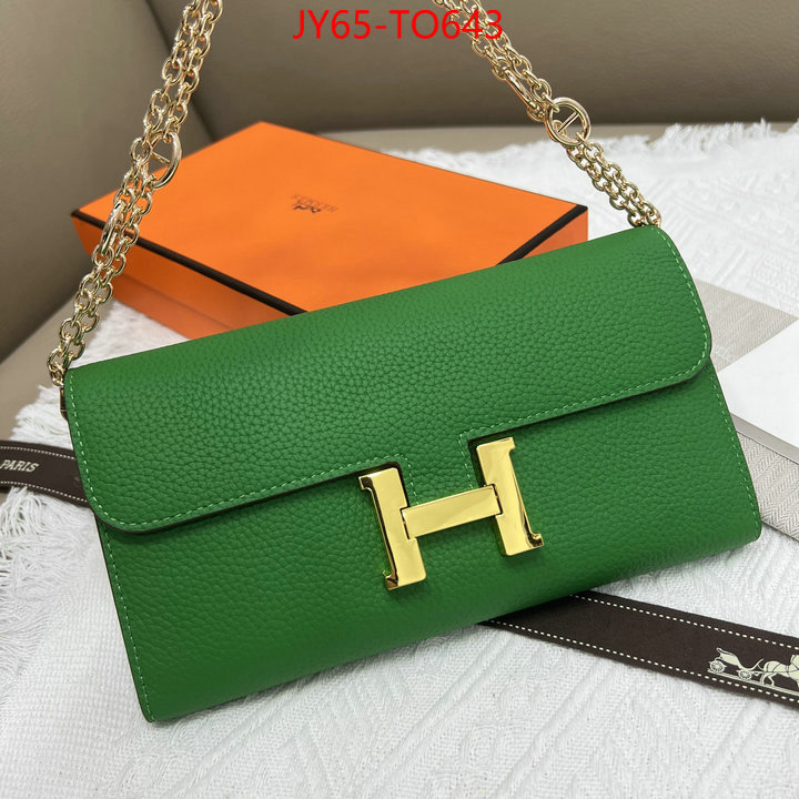 Hermes Bags(4A)-Wallet-,cheap wholesale ,ID: TO643,$: 65USD