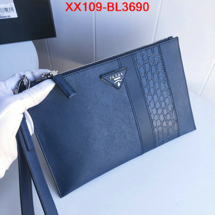 Prada Bags(TOP)-Clutch-,ID: BL3690,$: 109USD