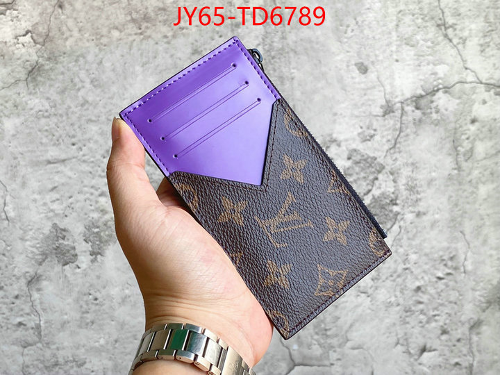 LV Bags(TOP)-Wallet,ID: TD6789,$: 65USD