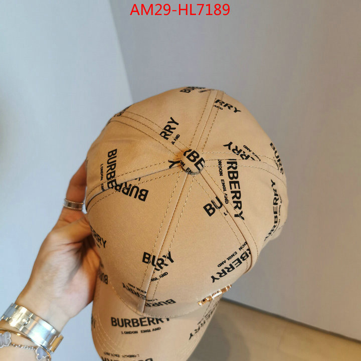 Cap (Hat)-Burberry,shop the best high authentic quality replica , ID: HL7189,$: 29USD