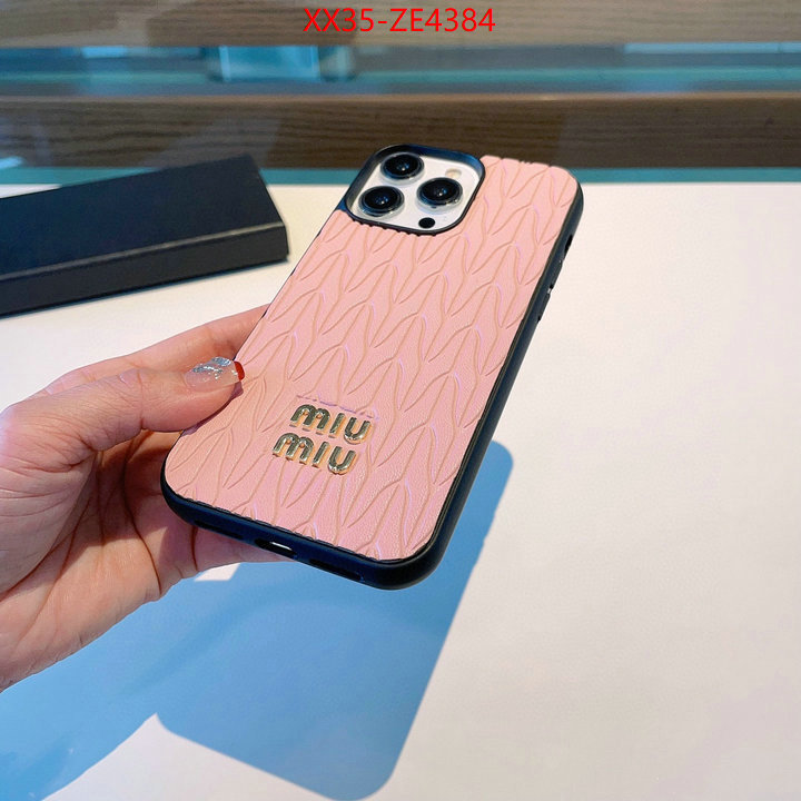 Phone case-MIU MIU,best replica , ID: ZE4384,$: 35USD