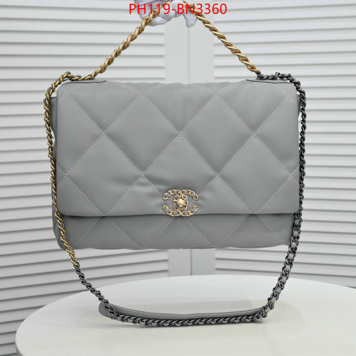 Chanel Bags(4A)-Diagonal-,ID: BN3360,$: 119USD