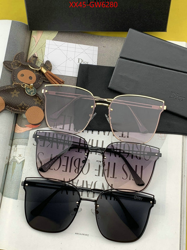 Glasses-Dior,luxury fake , ID: GW6280,$: 45USD