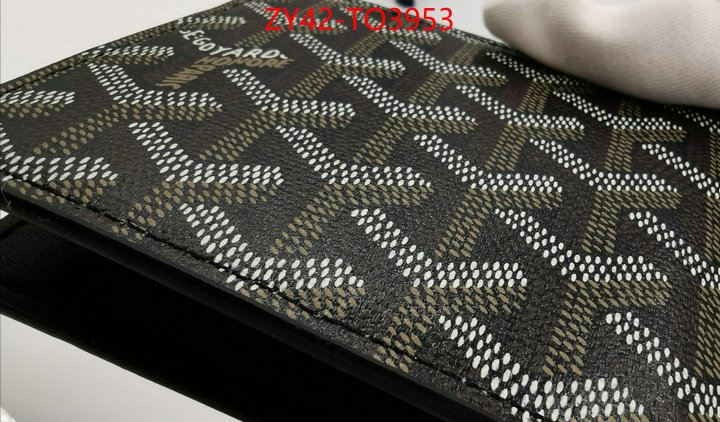 Goyard Bags(4A)-Wallet,counter quality ,ID: TO3953,$: 42USD