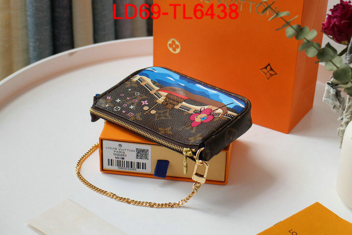 LV Bags(TOP)-Wallet,ID:TL6438,$: 69USD