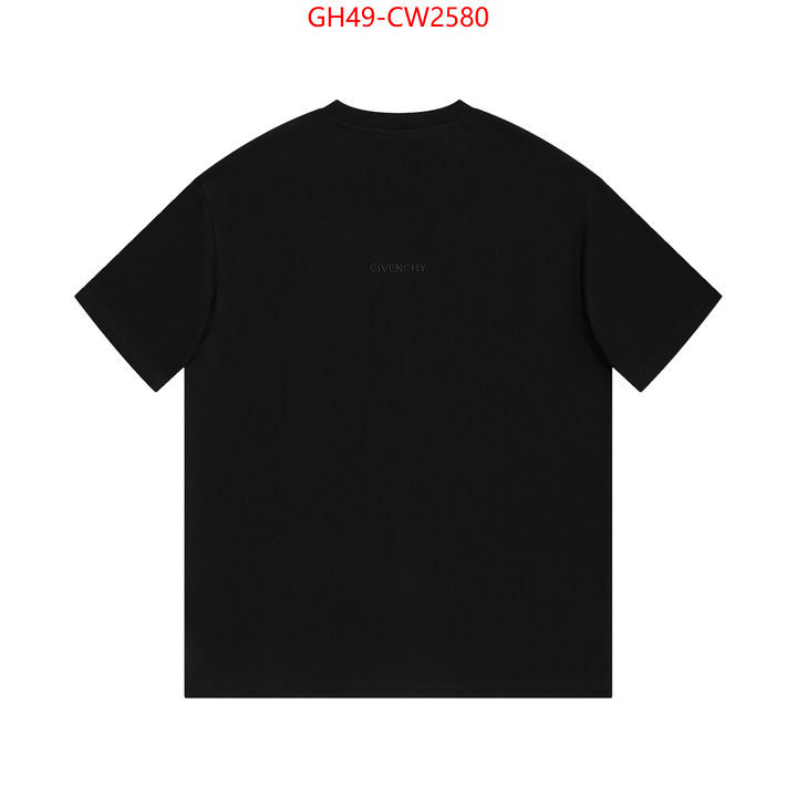 Clothing-Givenchy,brand designer replica ,ID: CW2580,$: 49USD