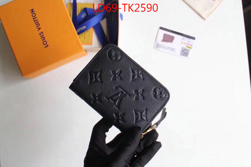 LV Bags(TOP)-Wallet,ID: TK2590,$:69USD