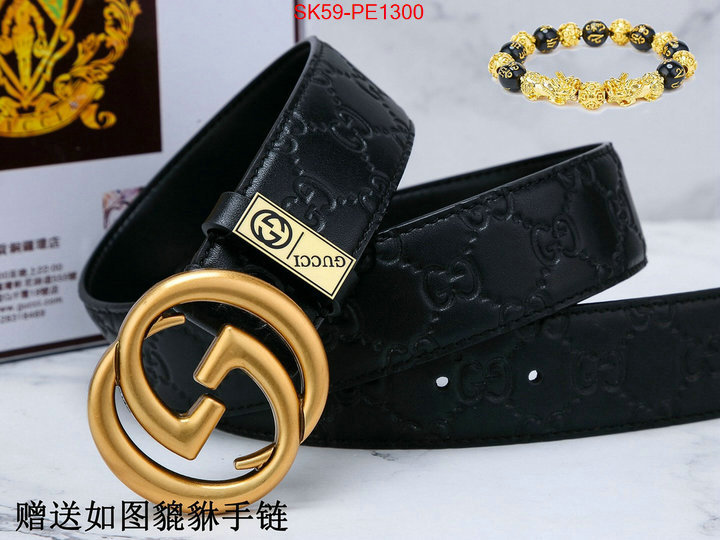 Belts-Gucci,mirror copy luxury , ID: PE1300,$: 59USD