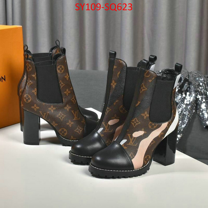 Women Shoes-LV,wholesale imitation designer replicas , ID:SQ623,$: 109USD