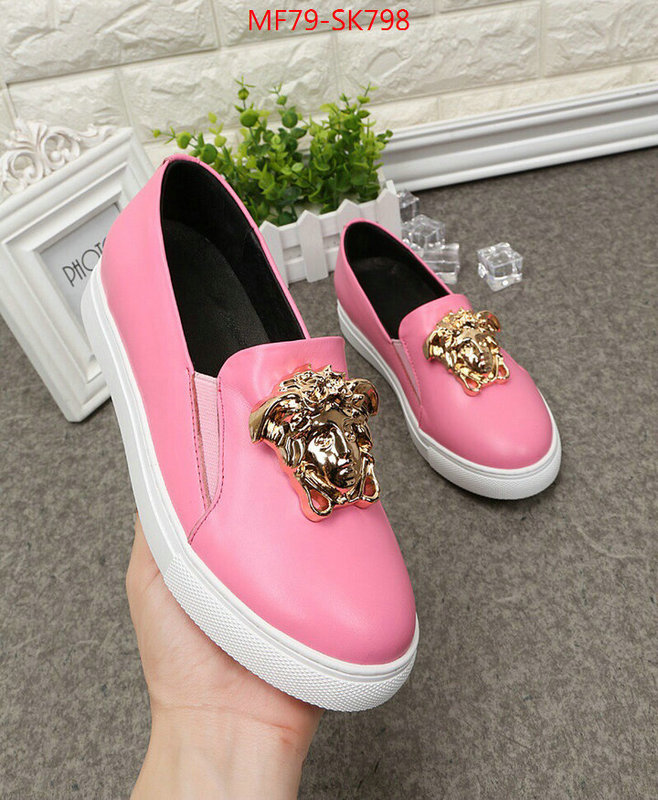 Women Shoes-Versace,shop cheap high quality 1:1 replica , ID: SK798,$:79USD