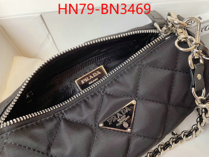 Prada Bags(4A)-Handbag-,buy the best high quality replica ,ID: BN3469,$: 79USD