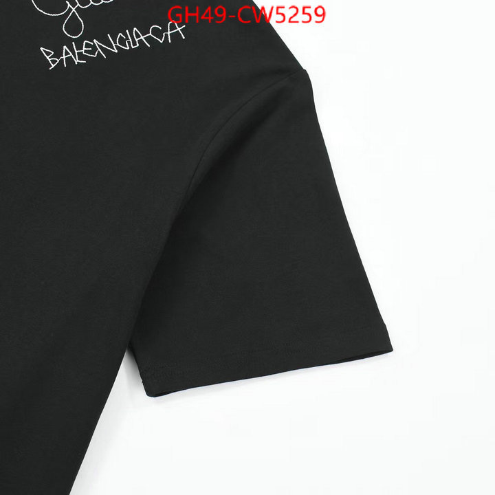 Clothing-Balenciaga,best site for replica , ID: CW5259,$: 49USD