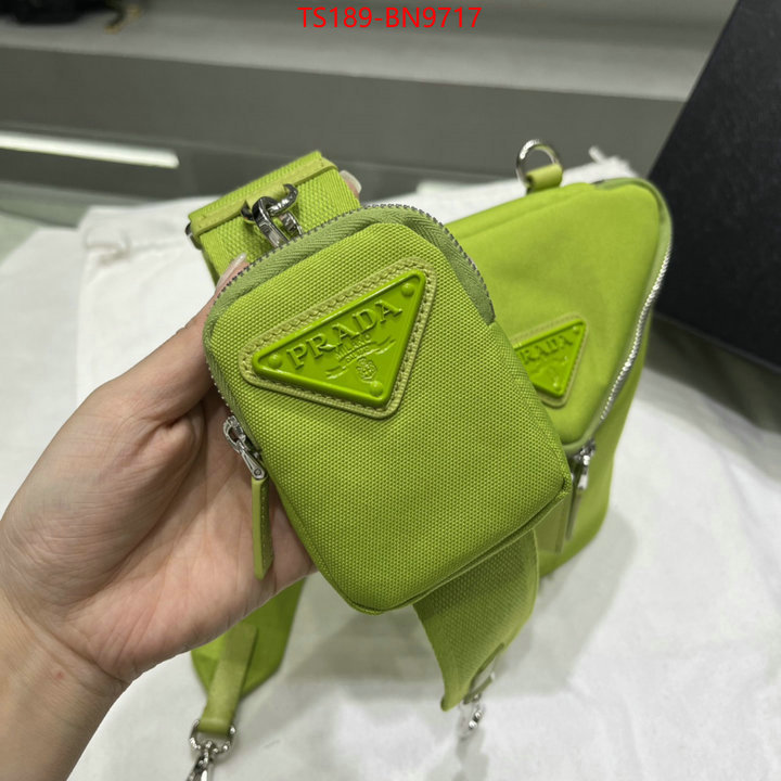 Prada Bags(TOP)-Diagonal-,ID: BN9717,$: 189USD