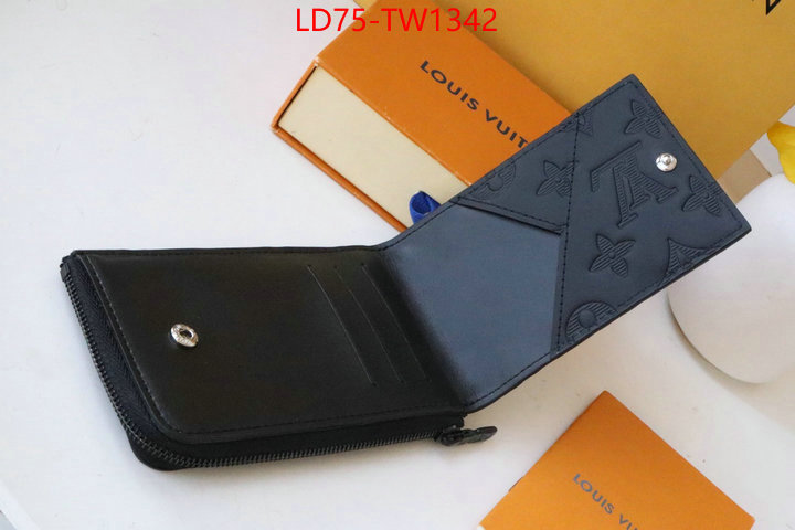 LV Bags(TOP)-Wallet,ID: TW1342,$: 75USD