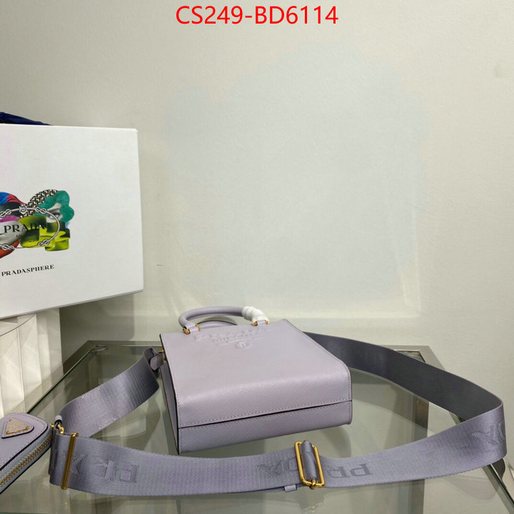 Prada Bags(TOP)-Diagonal-,ID: BD6114,$: 249USD